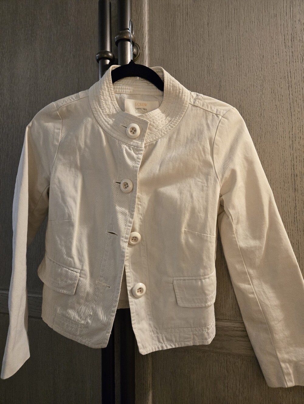 J. Crew Classic Twill Chino Jacket Size 0